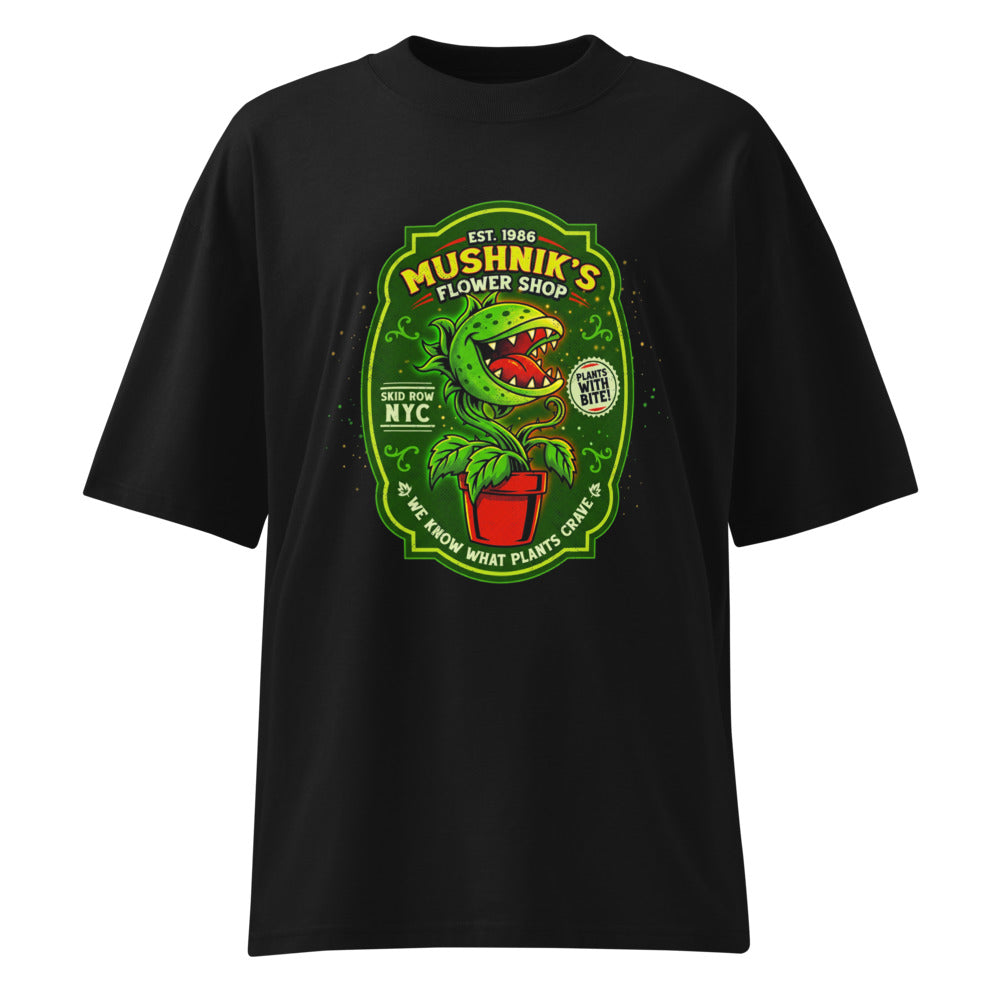Oversize Little Shop of Horrors Mushniks Flower Shop - Frente fantasma