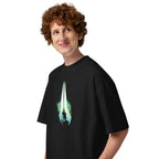 Oversize Master Chief Halo - Modelo masculino lateral