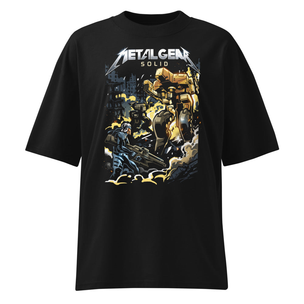 Oversize Metal Gear Solid Snake Heavy Metal - Frente fantasma