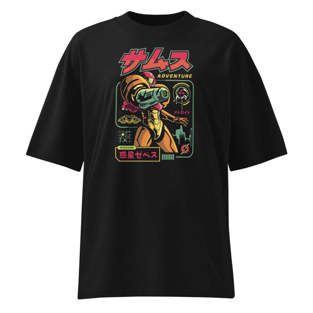 Oversize Metroid Adventure Nintendo - Frente fantasma