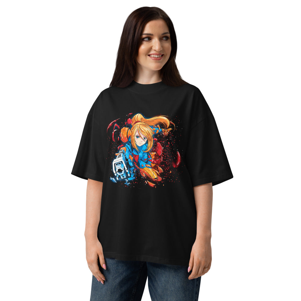 Oversize Metroid Samus Arm Cannon Armor Burst - Modelo femenina