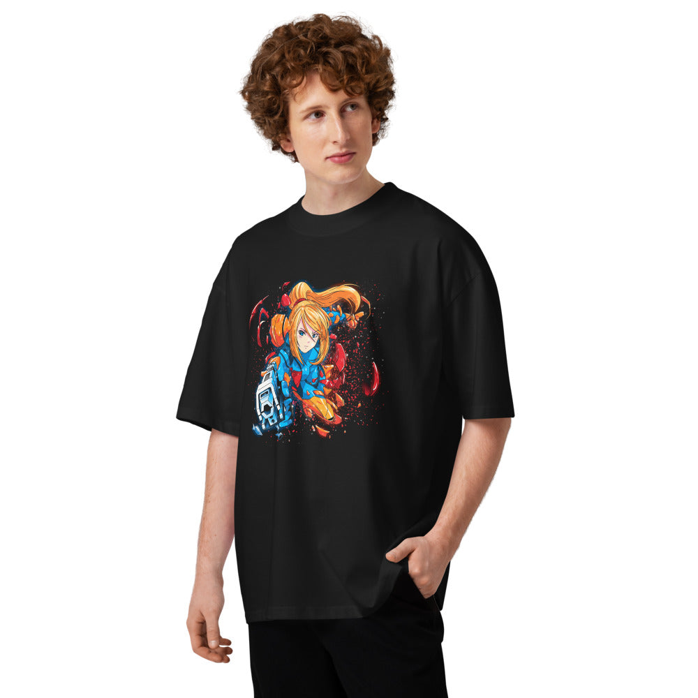 Oversize Metroid Samus Arm Cannon Armor Burst - Modelo masculino