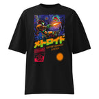 Oversize Metroid Samus Retrogaming Katakana Box - Frente fantasma