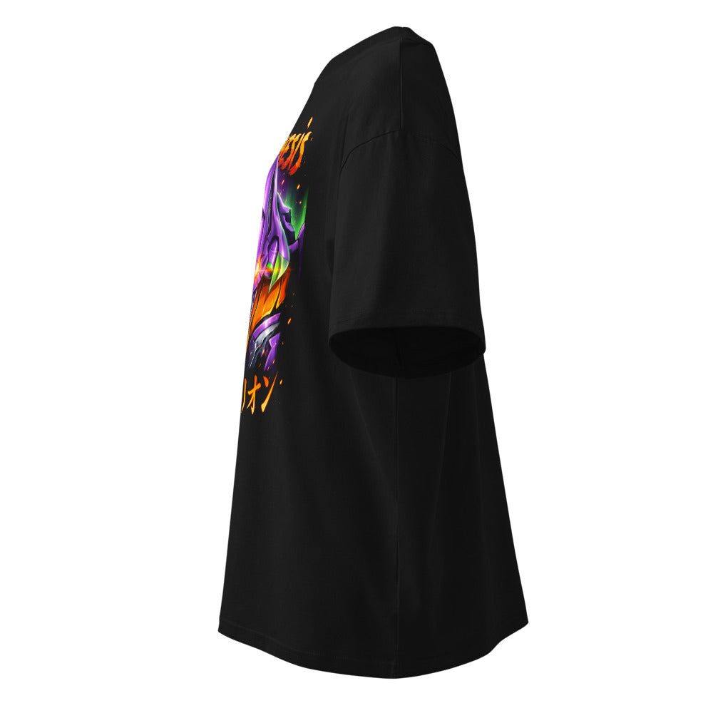 Oversize Neon Genesis Evangelion Eva 01 Fire - Lateral fantasma