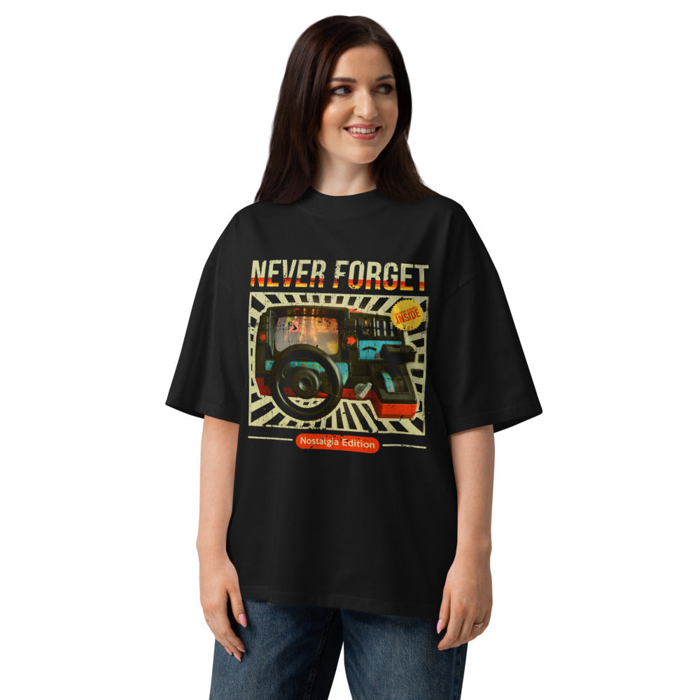 Oversize Never Forget Nostalgia Edition - Modelo femenina