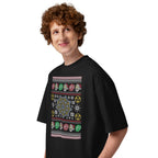 Oversize Nuclear Winter Cheer - Modelo masculino lateral