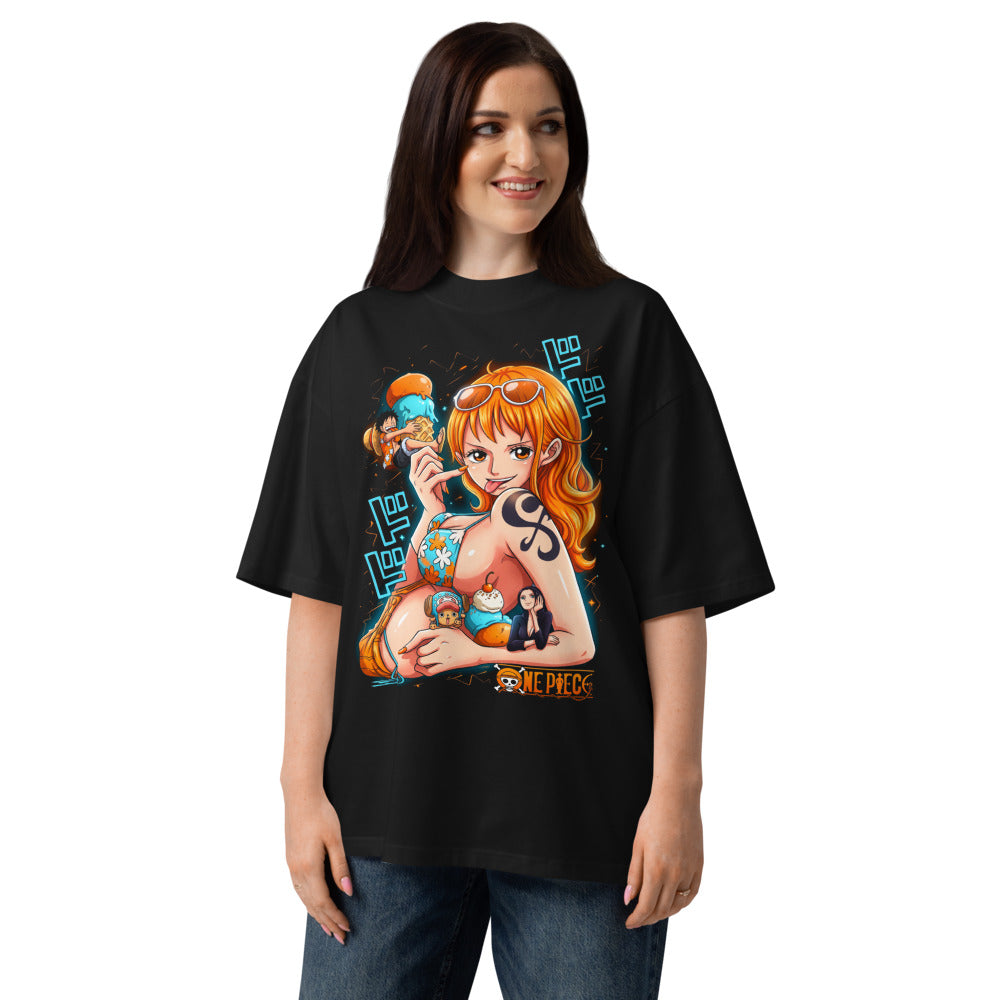 Oversize One Piece Nami Ice Cream Summer - Modelo femenina