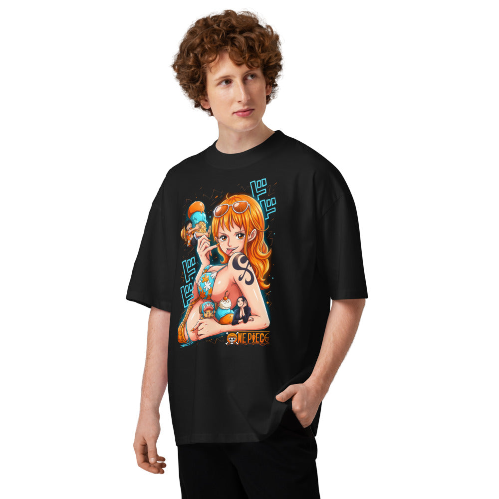 Oversize One Piece Nami Ice Cream Summer - Modelo masculino