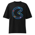 Oversize Pac-Man Ghost F1 Racers Neon Track - Frente fantasma