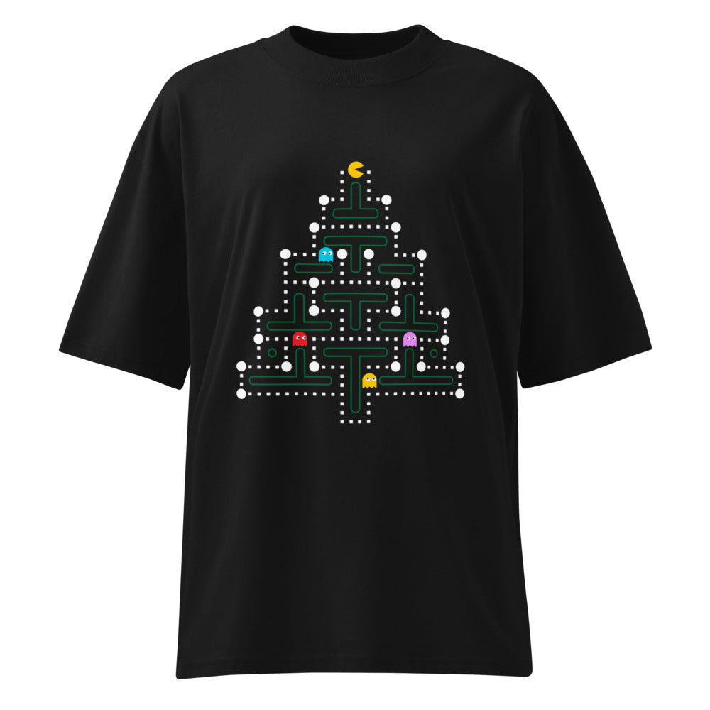 Oversize Pixelated Holidays - Frente fantasma