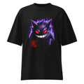 Oversize Pokemon Gengar Oni Kanji Red Seal - Frente fantasma