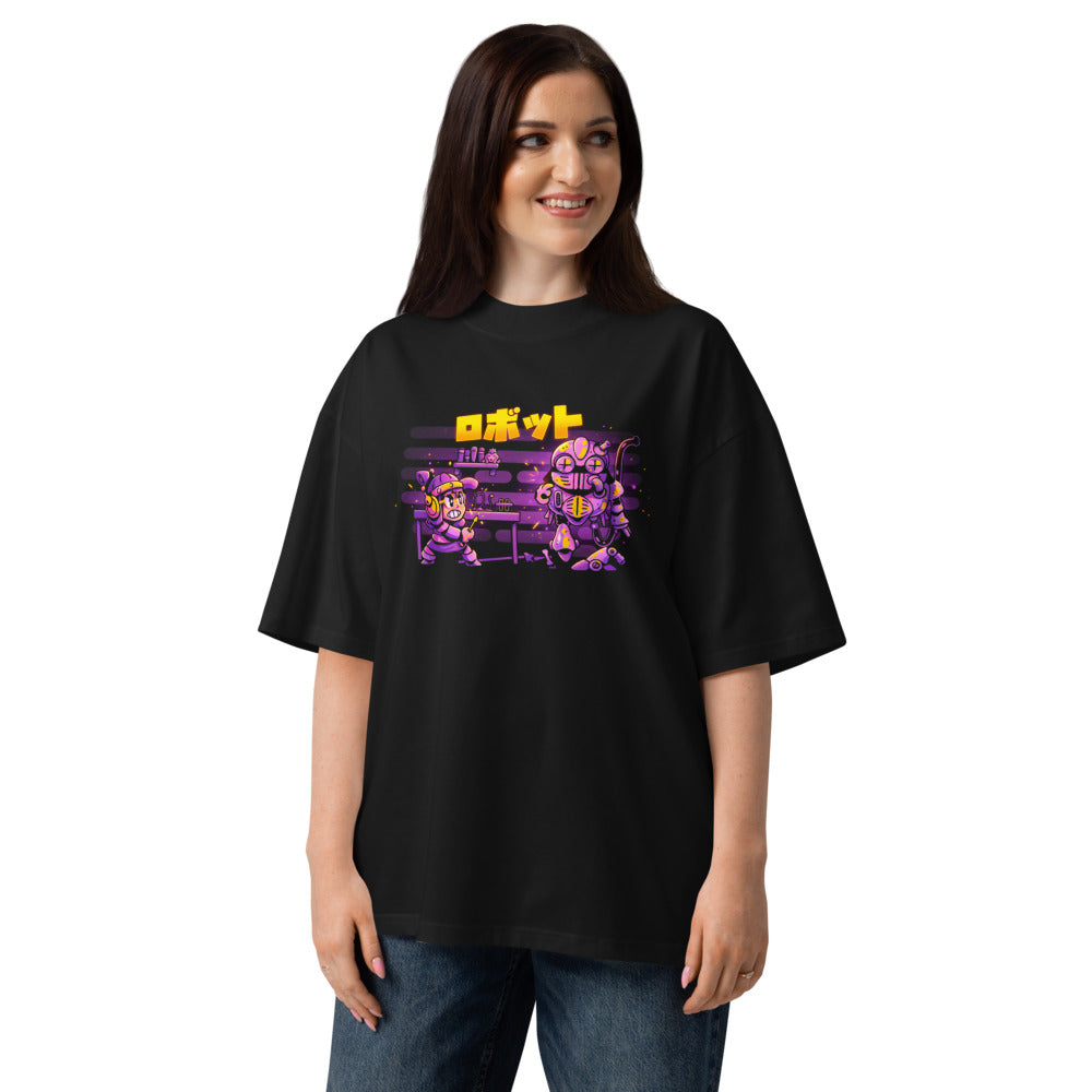 Oversize Robotto Katakana Girl Mechanic Giant Robot - Modelo femenina