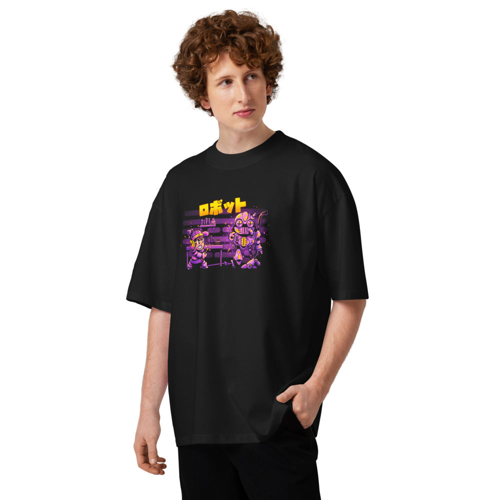 Oversize Robotto Katakana Girl Mechanic Giant Robot - Modelo masculino