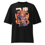 Oversize Sailor Moon Punk Rocker Moon Child - Frente fantasma