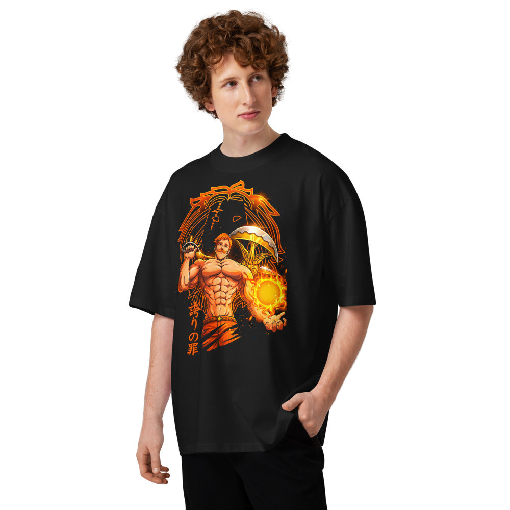 Oversize Seven Deadly Sins Escanor Sin Of Pride - Modelo masculino