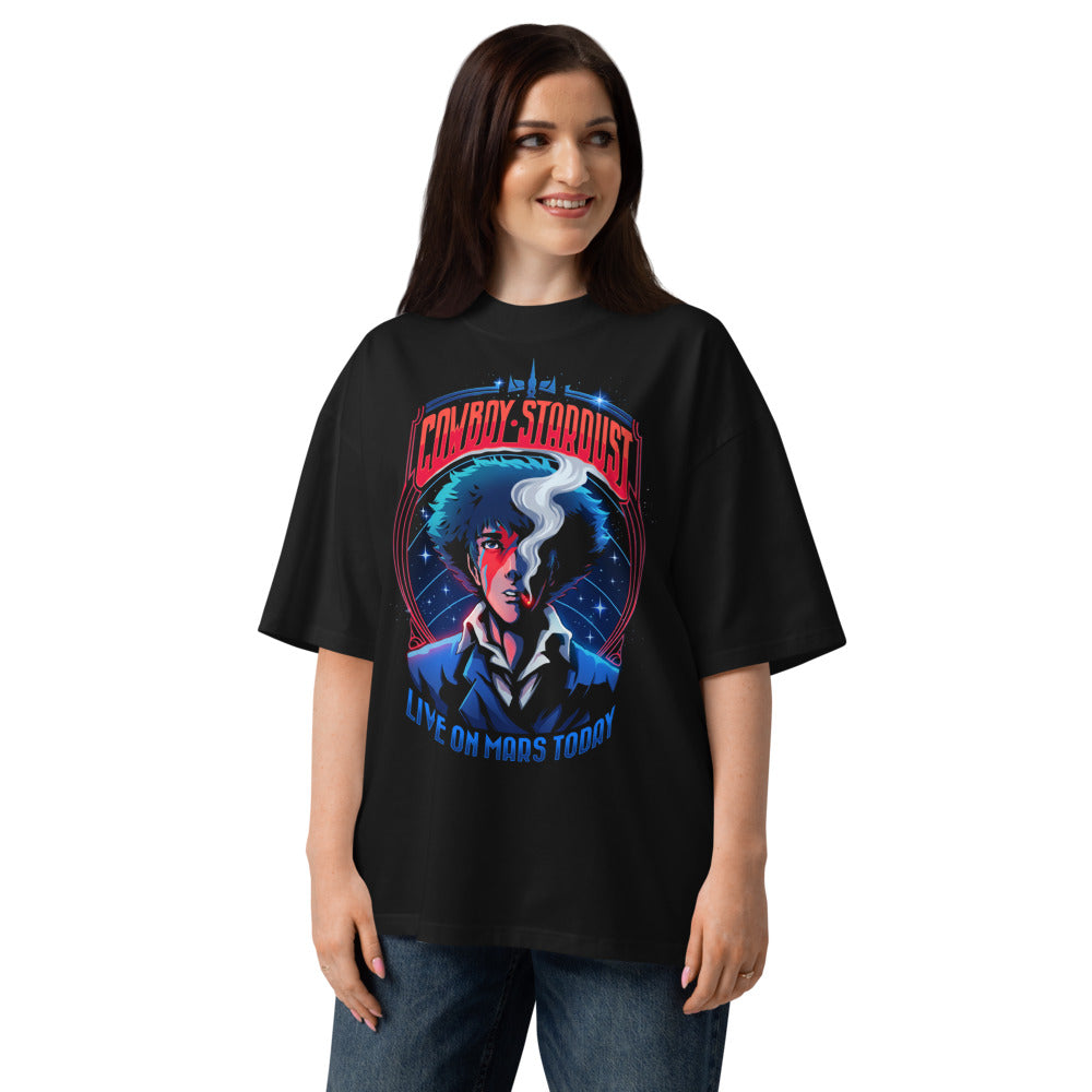 Oversize Spike Spiegel Cowboy Stardust Live On Mars Today - Modelo femenina
