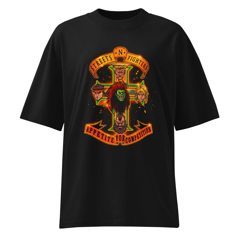 Oversize Street Fighter Appetite For Competition - Frente fantasma