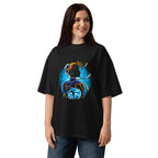 Oversize Street Fighter Chun-Li Blue Lotus Kick - Modelo femenina