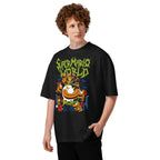 Oversize Super Mario World Mario Bros - Modelo masculino