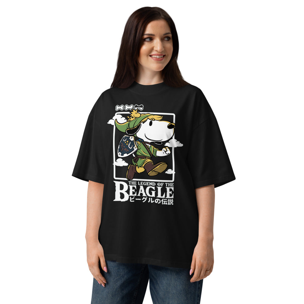 Oversize The legend of the Beagle Nintendo - Modelo femenina