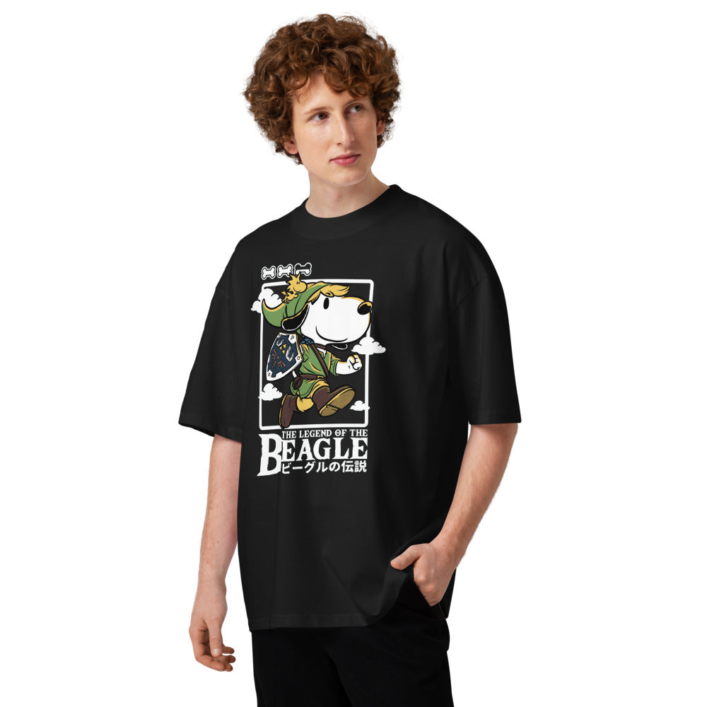 Oversize The legend of the Beagle Nintendo - Modelo masculino