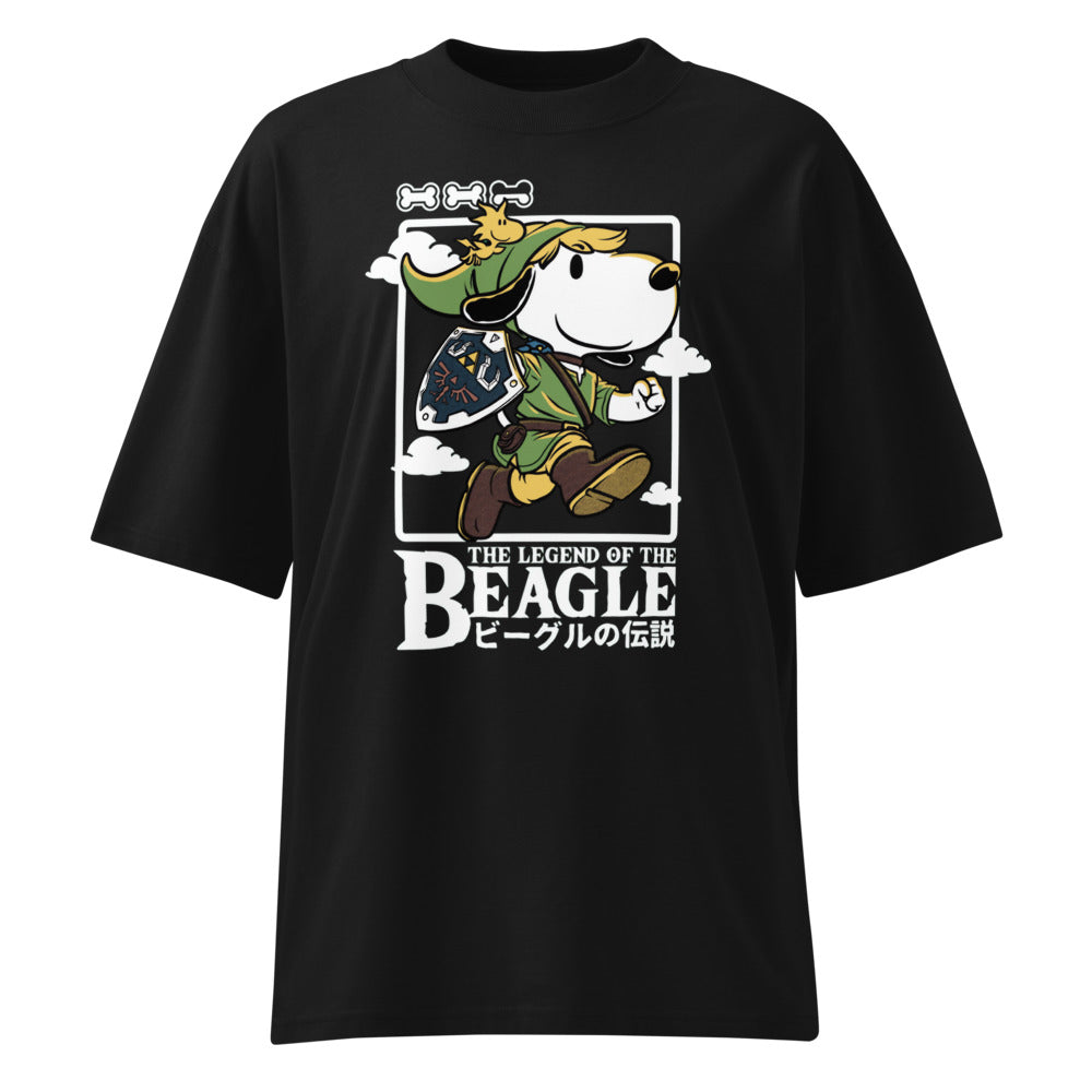 Oversize The legend of the Beagle Snoopy - Frente fantasma