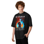 Oversize Todoroki Fire And Ice My Hero Academia - Modelo masculino