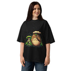 Oversize Totoro Chihiro No Face Rain Umbrellas - Modelo femenina