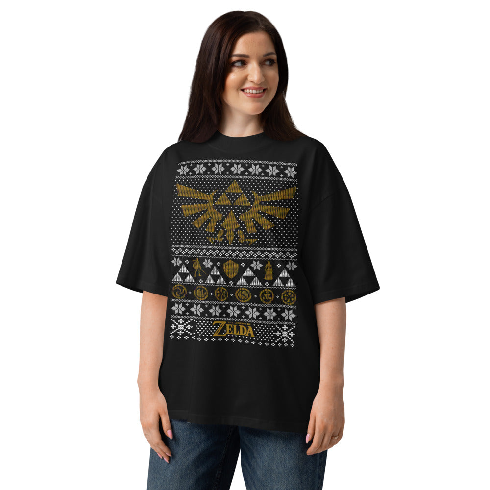 Oversize Triforce of Cheer - Modelo femenina