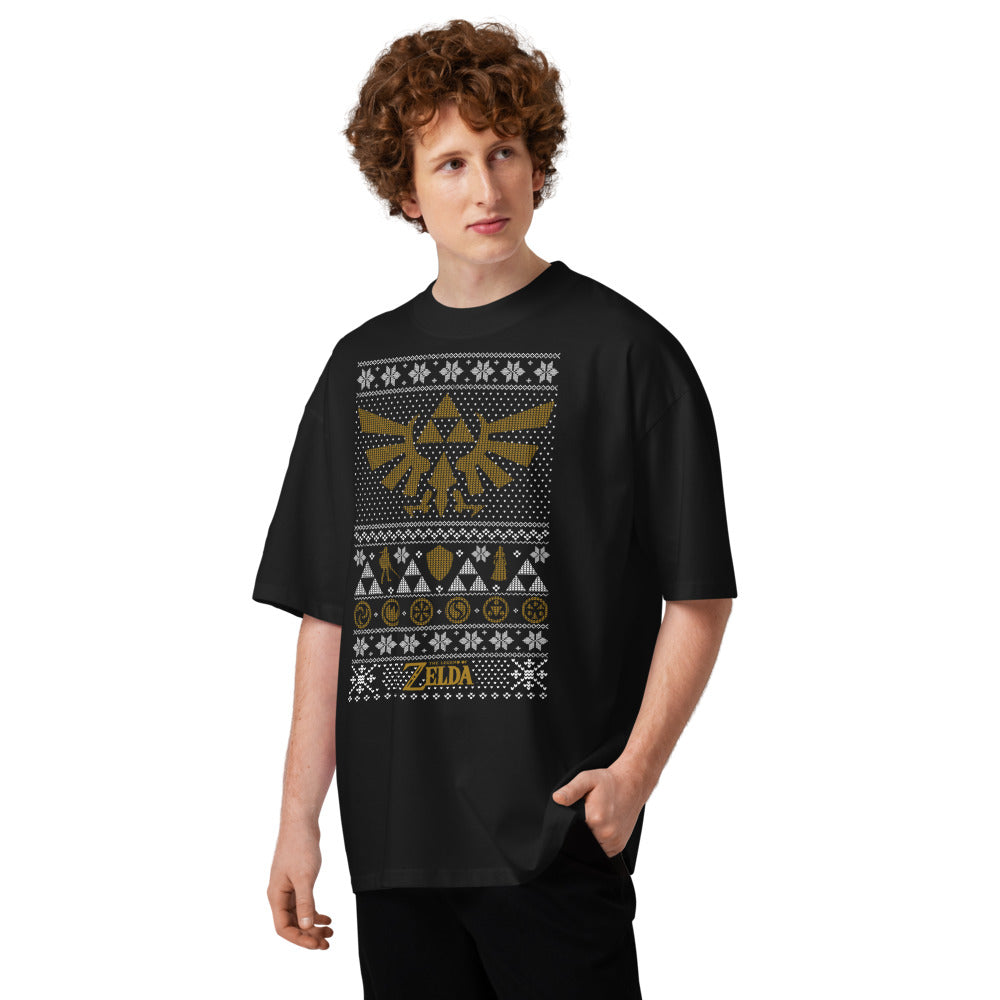 Oversize Triforce of Cheer - Modelo masculino