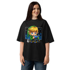 Oversize Zelda Link Chibi Ocarina Melody - Modelo femenina