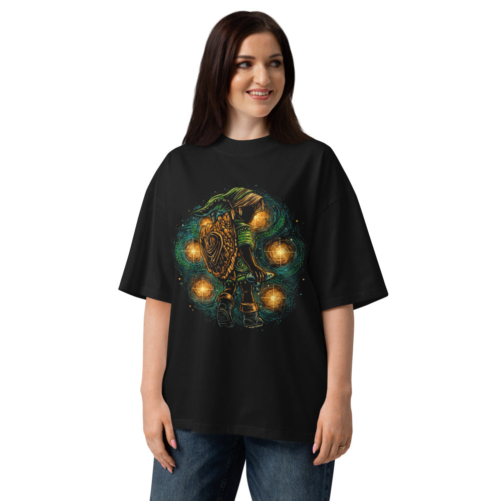 Oversize Zelda Link Starry Night Ocarina - Modelo femenina