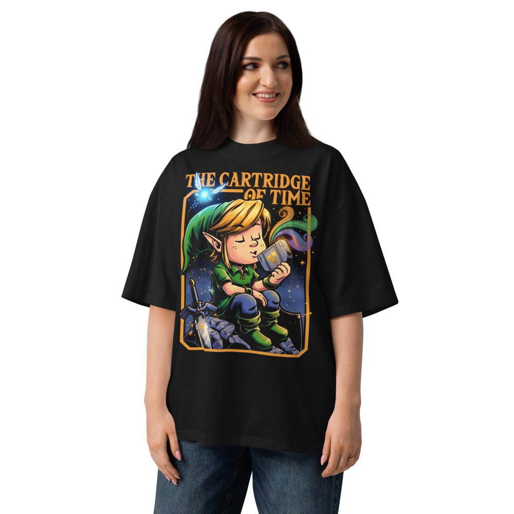 Oversize Zelda Link The Cartridge Of Time - Modelo femenina