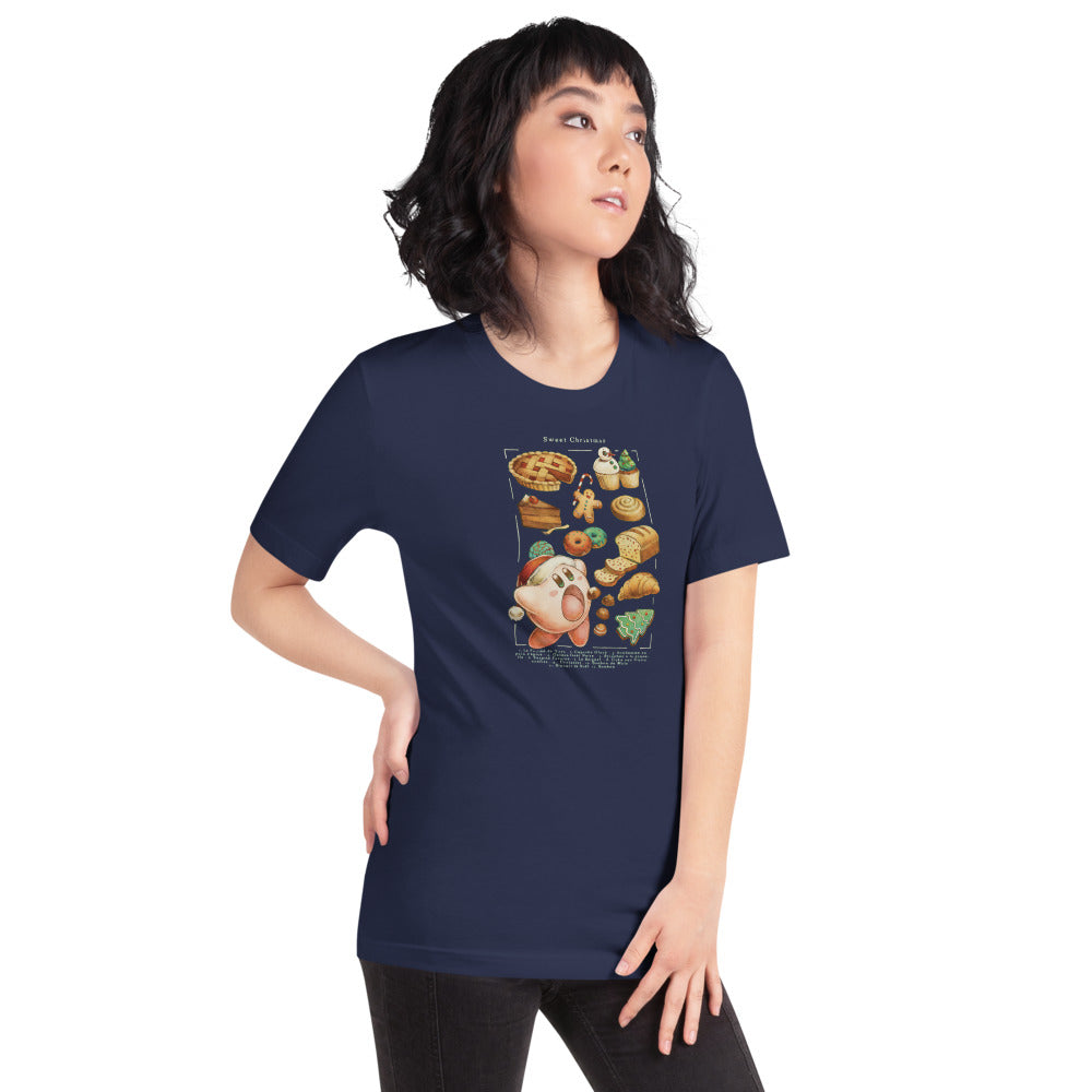 Playera Dulce Navidad - Modelo femenina