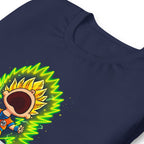 Playera Goku Super Saiyan Peanuts Scream Green Aura - Doblado zoom