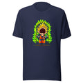 Playera Goku Super Saiyan Peanuts Scream Green Aura - Frente grande
