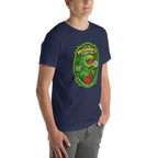 Playera Little Shop of Horrors Mushniks Flower Shop - Modelo masculino lateral