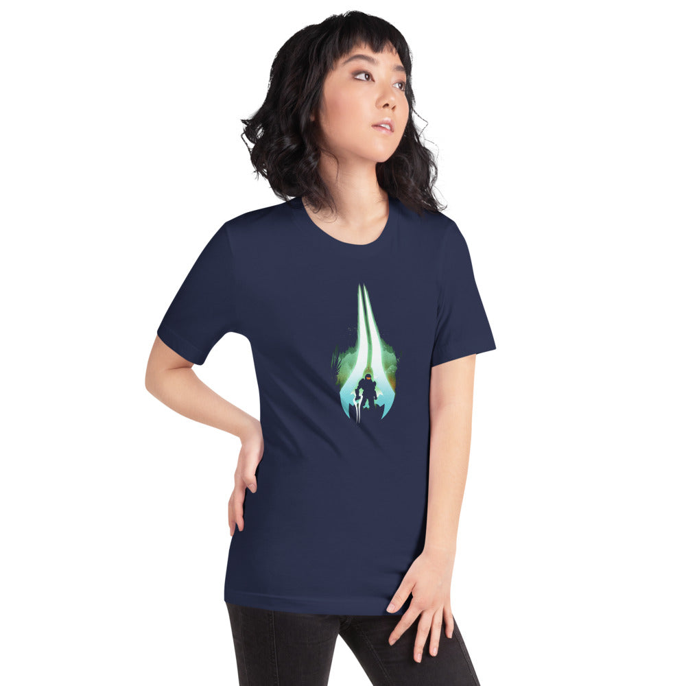 Playera Master Chief Halo - Modelo femenina
