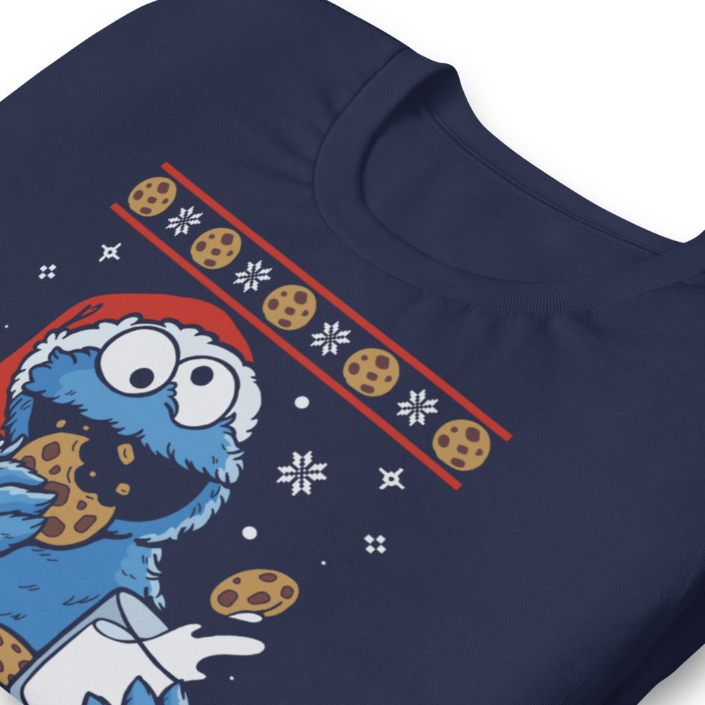 Playera Navidad con galletas - Doblado zoom