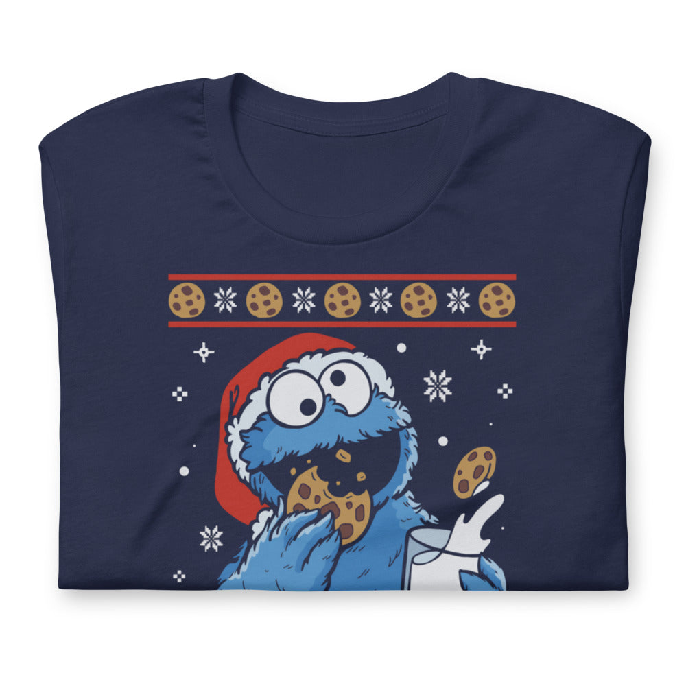 Playera Navidad con galletas - Doblado