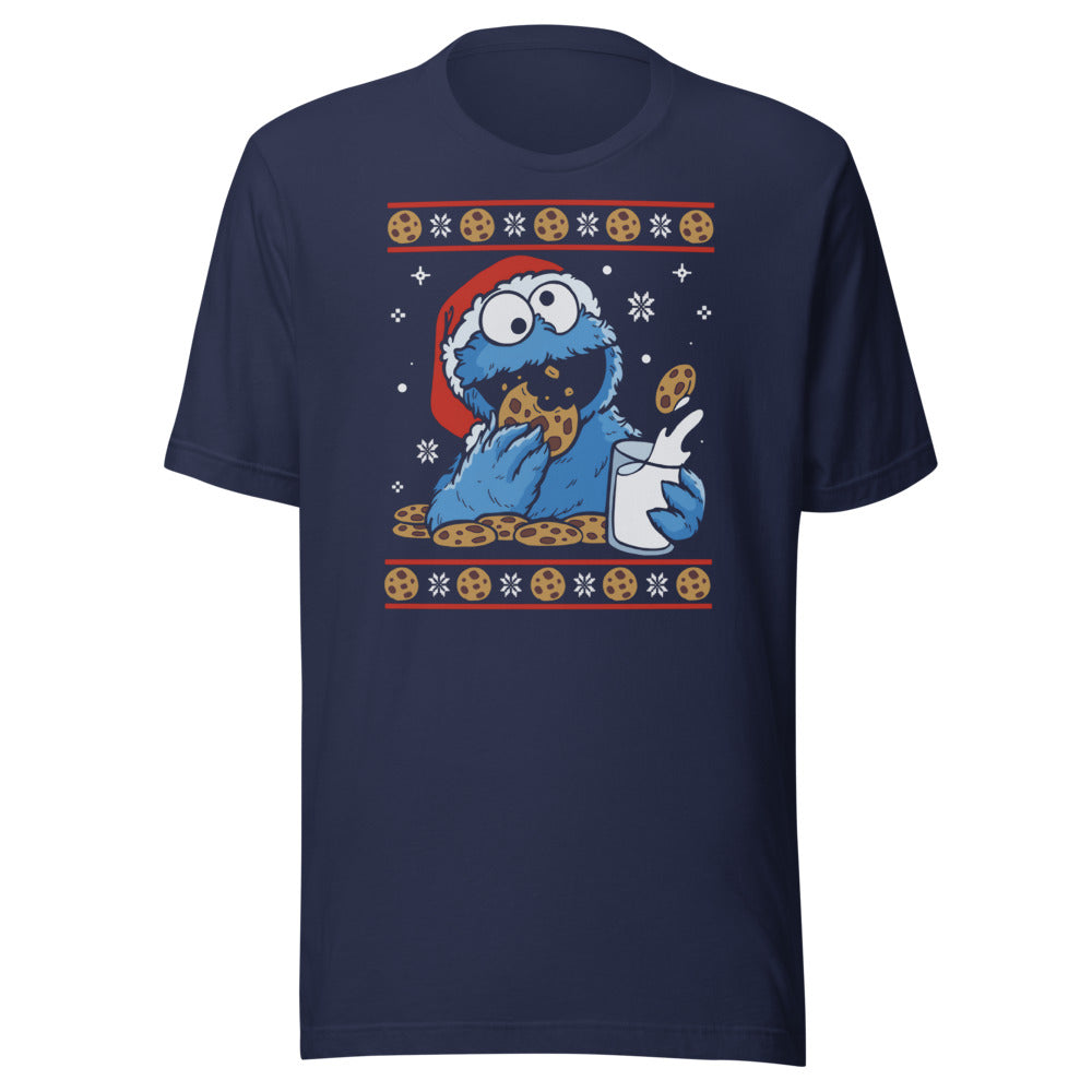 Playera Navidad con galletas - Frente grande