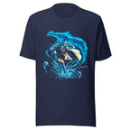 Playera Water Wizard Blue Dragon Splash - Frente grande