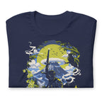 Playera Zelda Link Mountain Japanese The Legend Of Zelda - Doblado
