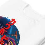 Playera Cowboy Bebop Spike And Faye Red Katakana - Doblado zoom