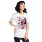 Playera Dragon Ball Tao Pai Pai Manga Panels Aloha - Modelo femenina
