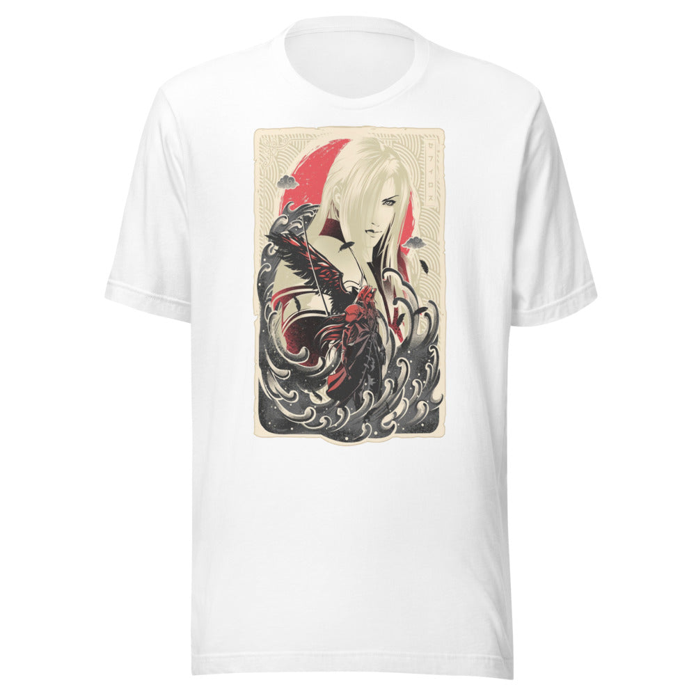 Playera Great Wave Sephiroth Final Fantasy - Frente grande