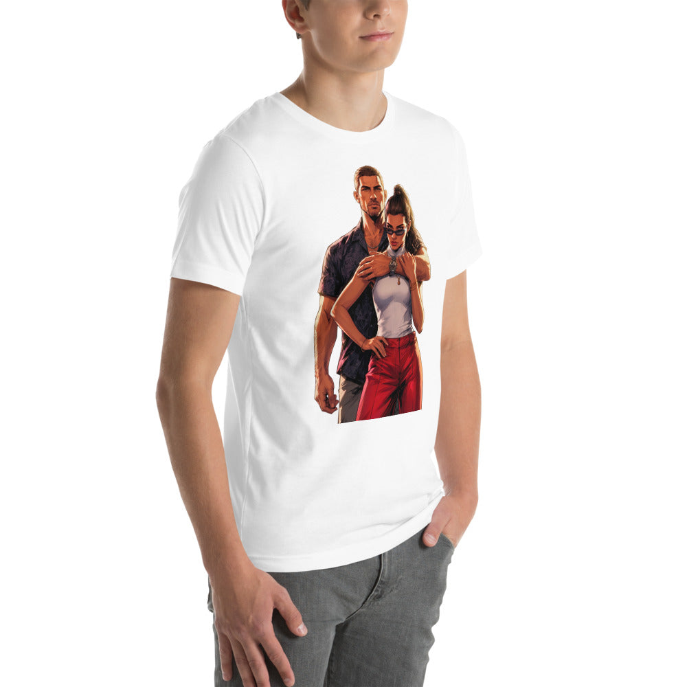 Modelo masculino lateral