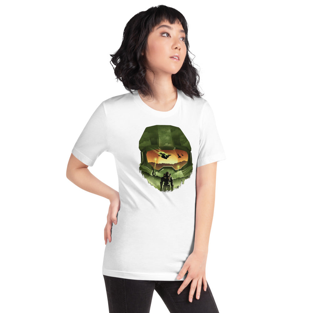 Playera Halo Infinite Microsoft Blanco | Algoritmo