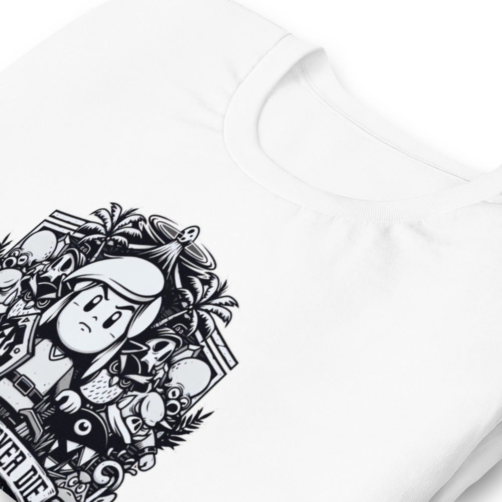 Playera Legends Never Die Nintendo - Doblado zoom