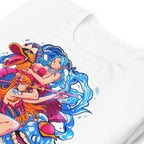 Playera One Piece Nami Vivi Water Splash - Doblado zoom